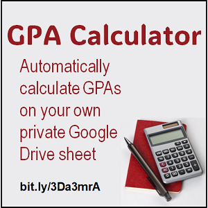 Ad for $3 online GPA calculator